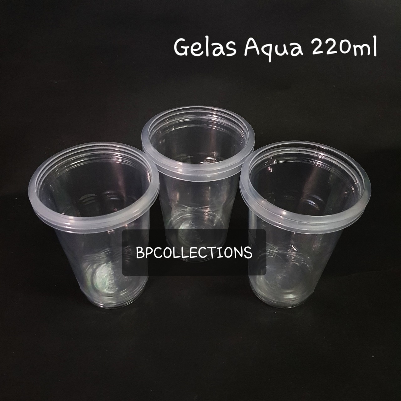 Pak Pcs Gelas Plastik Bening Cup Ml Ml Ml Ml Aqua Ulir