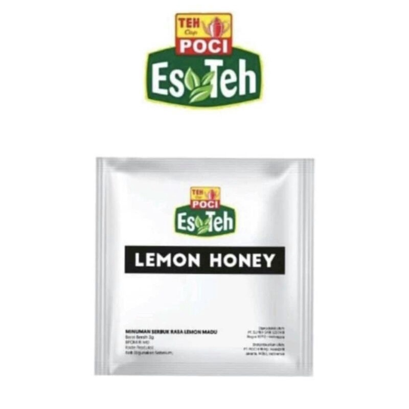 Es Teh Poci Asli Mix Varian Rasa Lemon Honey Isi 10 Pcs 1 Renceng