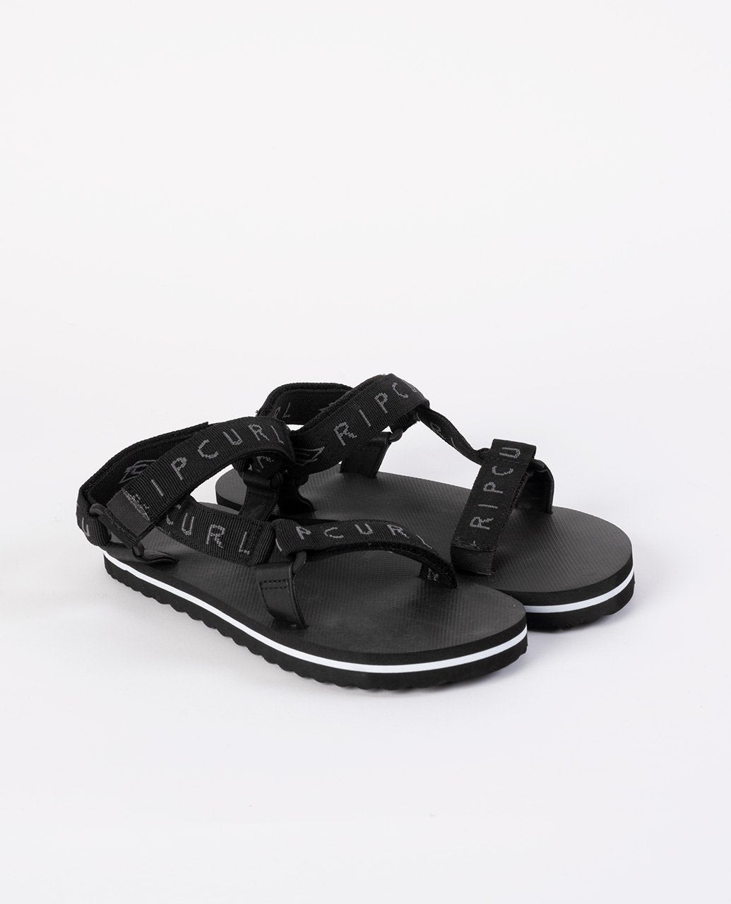 Rip Curl Searcher All Terrain Sandals Black Grey Lazada Indonesia