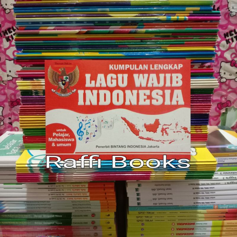 Buku Lagu Kumpulan Lengkap Lagu Wajib Indonesia HVS Putih Lazada