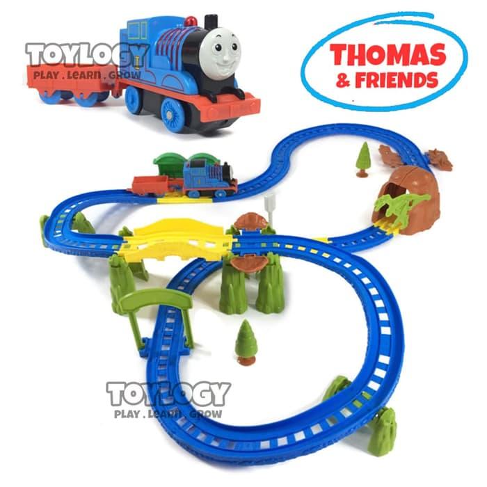 Mainan Anak kereta api Thomas and Friends Intelligent Train Set 53 pcs