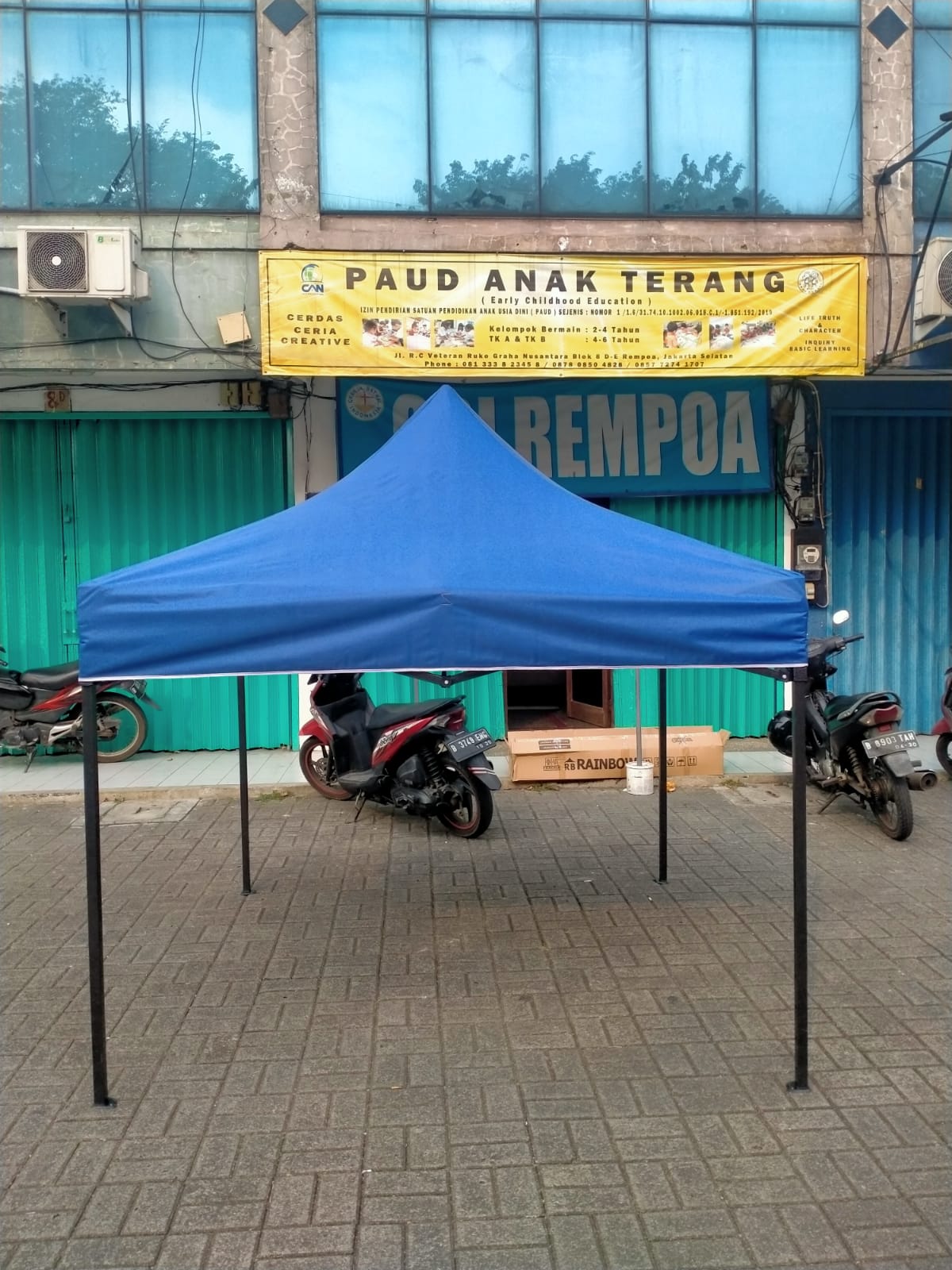 Tenda Lipat Matic Ukuran X Praktis Tinggal Tarik Lazada Indonesia