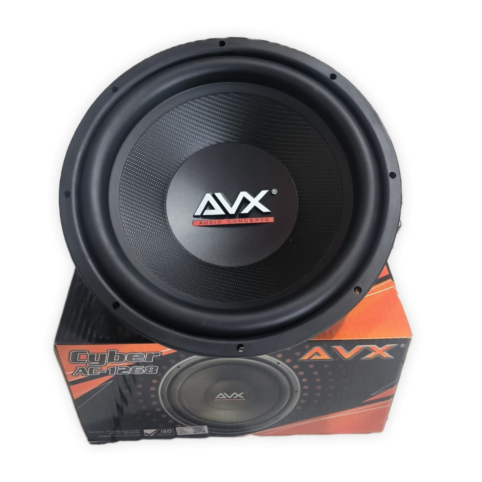 Subwoofer AVX CYBER AC 1268 Double Voice Coil Lazada Indonesia