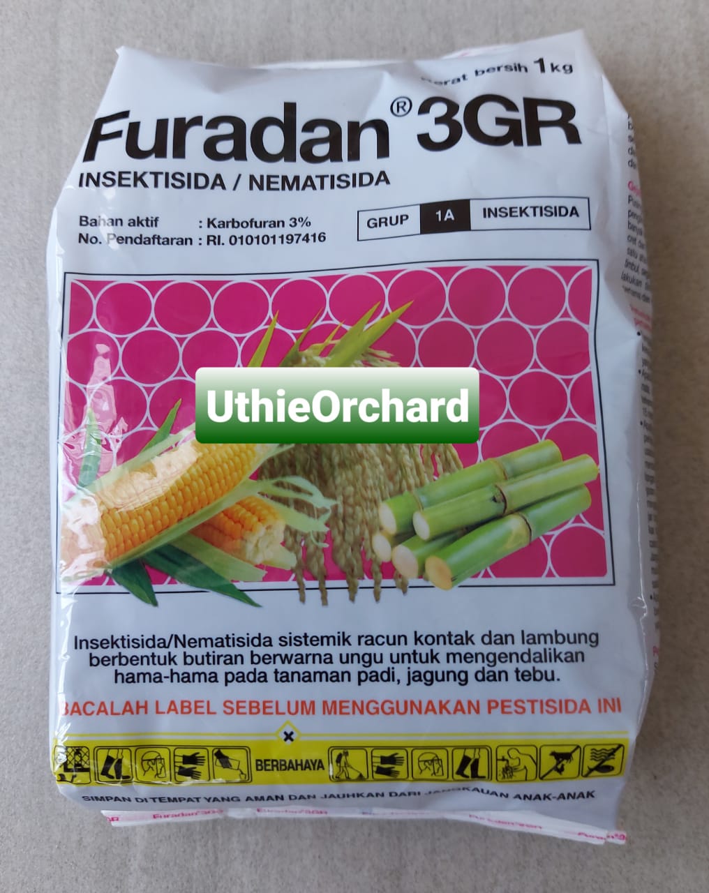 Furadan Gr Insektisida Nematisida Kemasan Pabrik Kg Lazada Indonesia