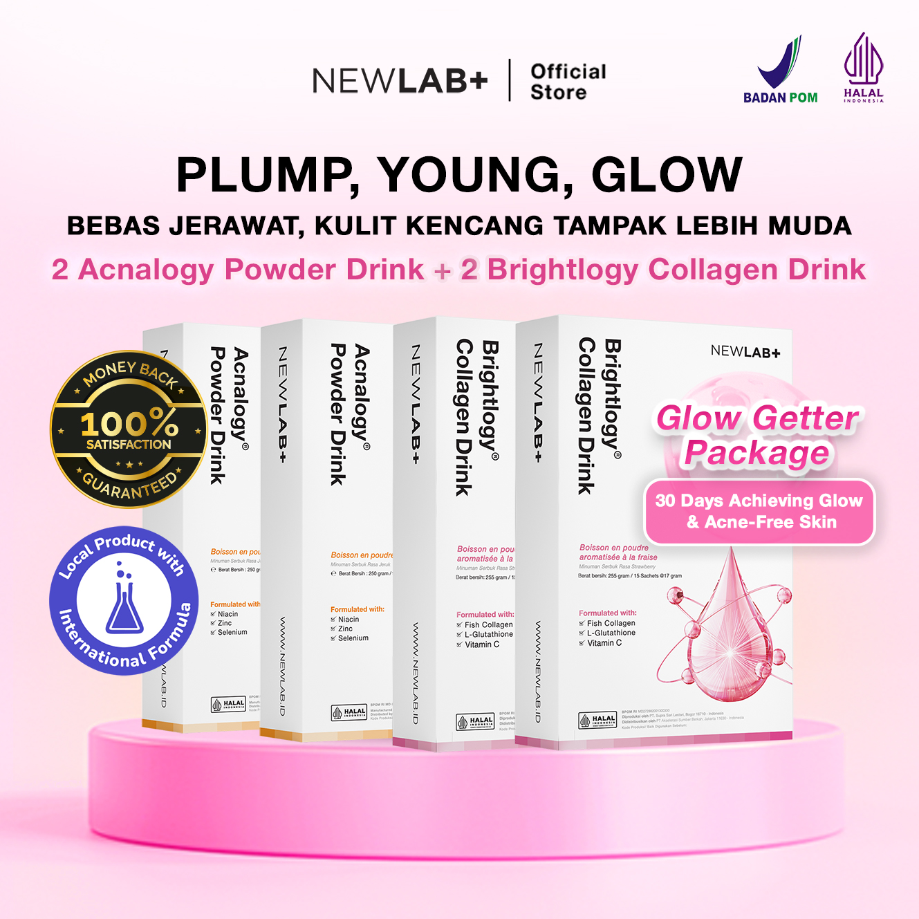 30 Days Challenge Glow Getter Package Bundling 2 Brightlogy