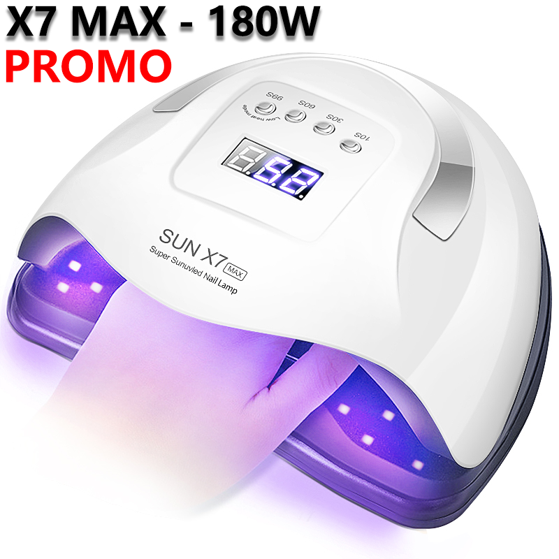 Alat Pengering Kutek Uv Led Nail Kuku Sun X Max W Lampu Nail Dryer