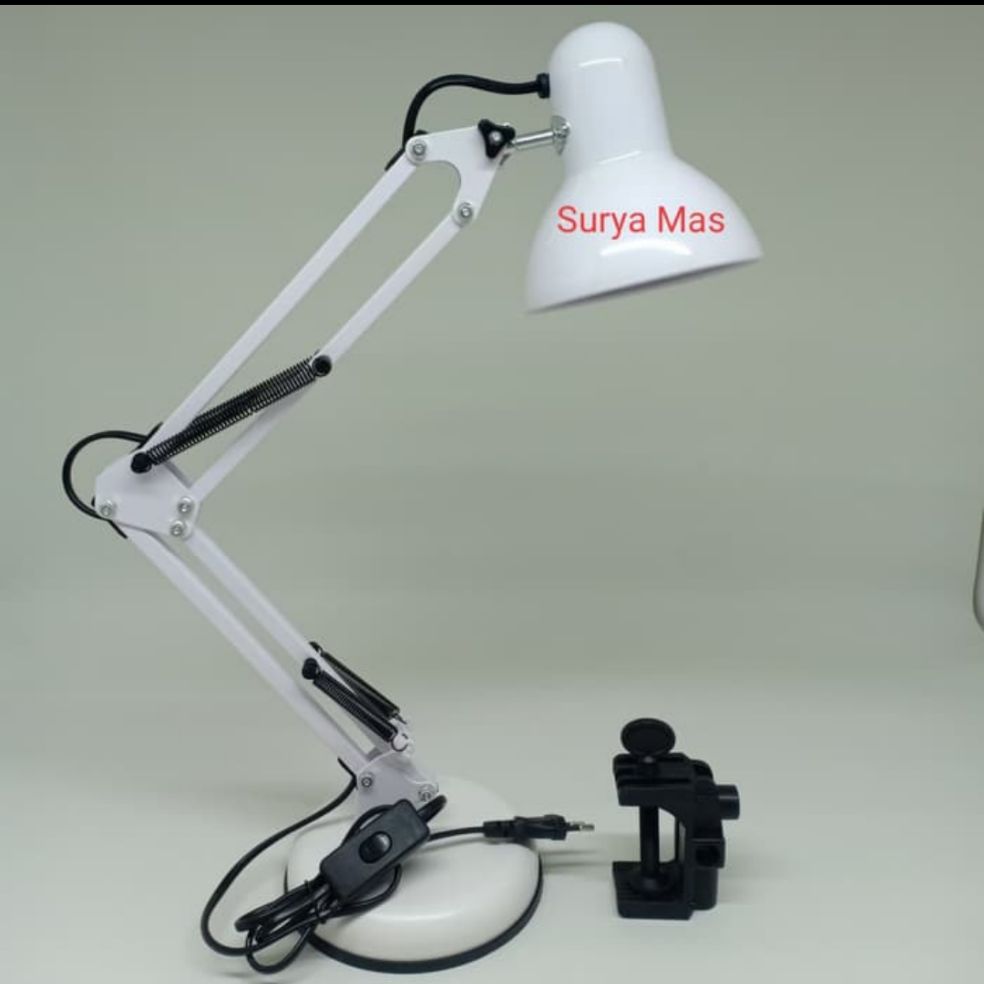 Lampu Belajar Arsitek Lampu Kerja Arsitek Lampu Meja Jepit Lazada