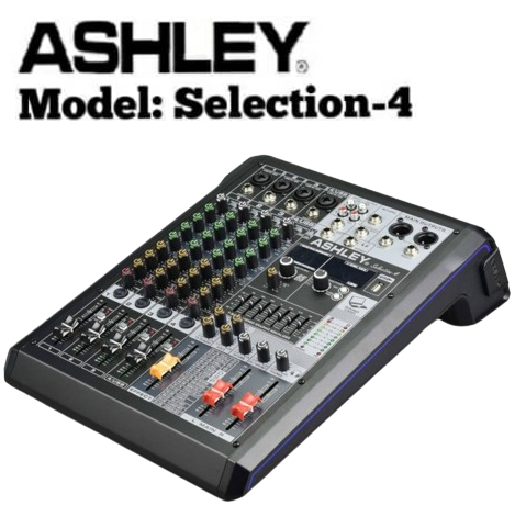 Mixer Ashley Selection 4 Original 4 Channel Bluetooth USB Lazada