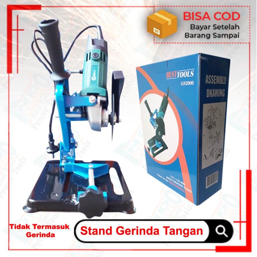 LazPick Dudukan Gerinda Tangan Angle Grinder Jadi Circular Saw Stand