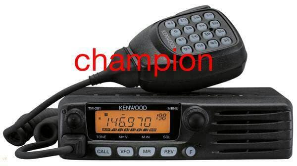 Radio mobile rig KENWOOD TM 281A