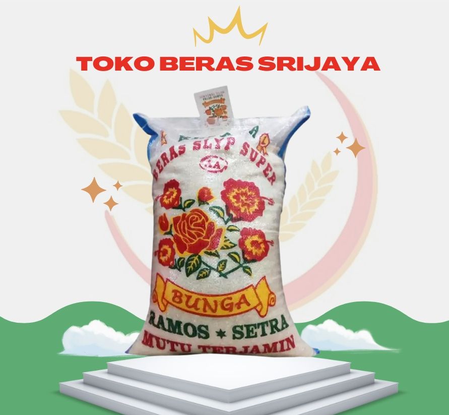 Beras Ramos Setra Cap Bunga Pulen Kg Lazada Indonesia