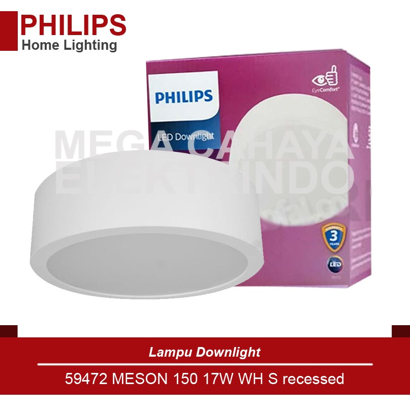 DOWNLIGHT LED PHILIPS 59472 MESON 17 W S LAMPU PLAFON Lazada Indonesia