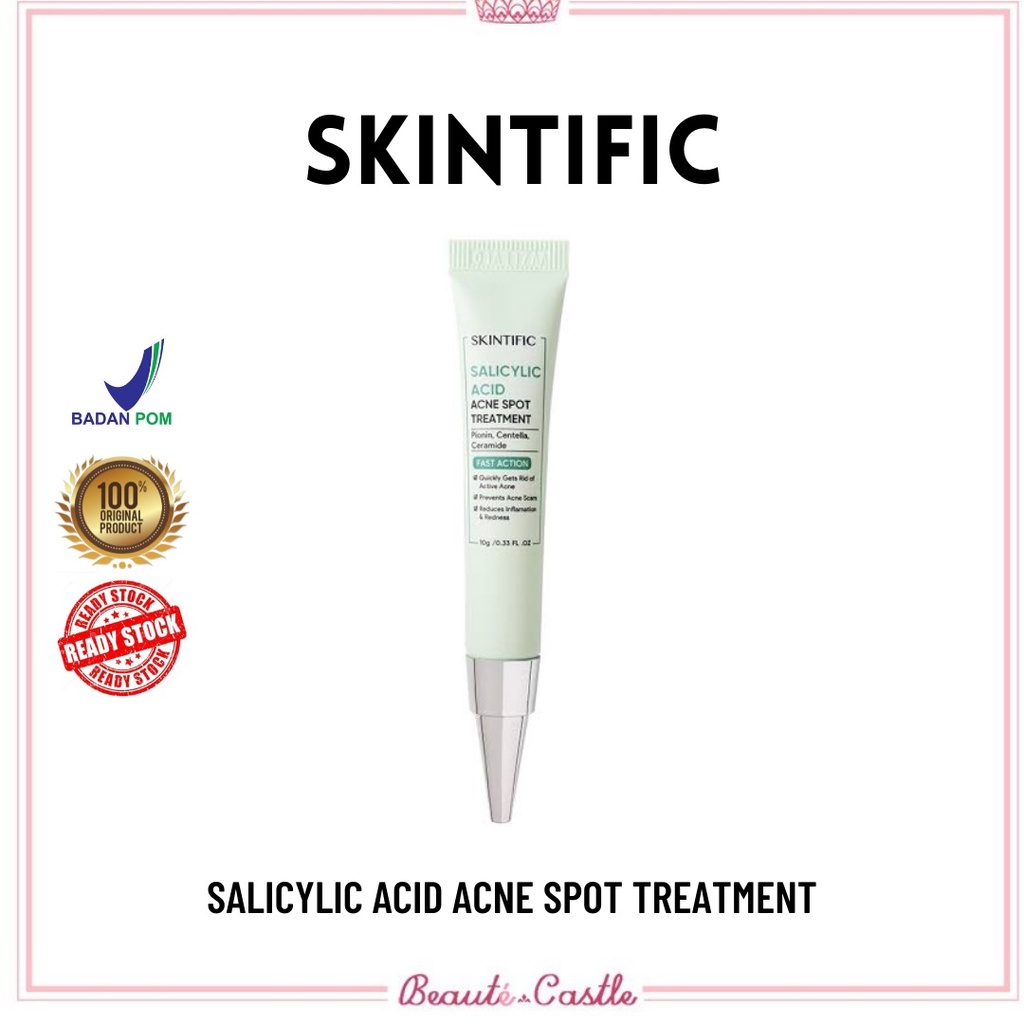 Skintific Salicylic Acid Acne Spot Treatment Gel Hours Lazada