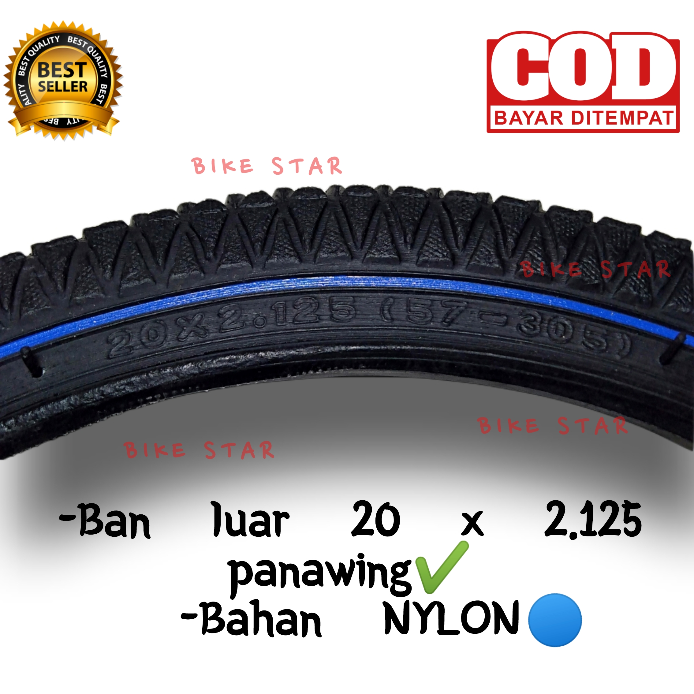 Ban Luar Sepeda Ukuran 20x1 75 Dan 20x2 125 BMX SELI MINION Lazada