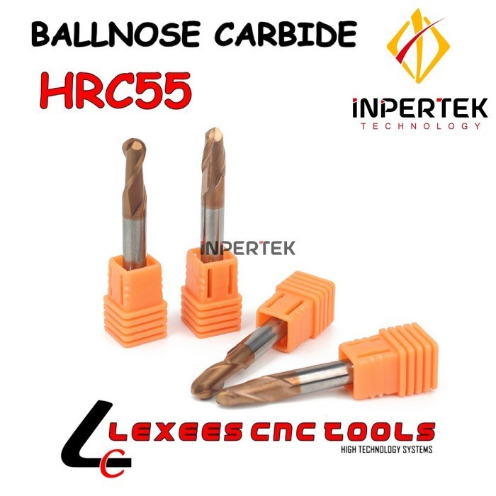 Ballnose R Lexees Endmill Carbide Hrc Cutter Milling Radius