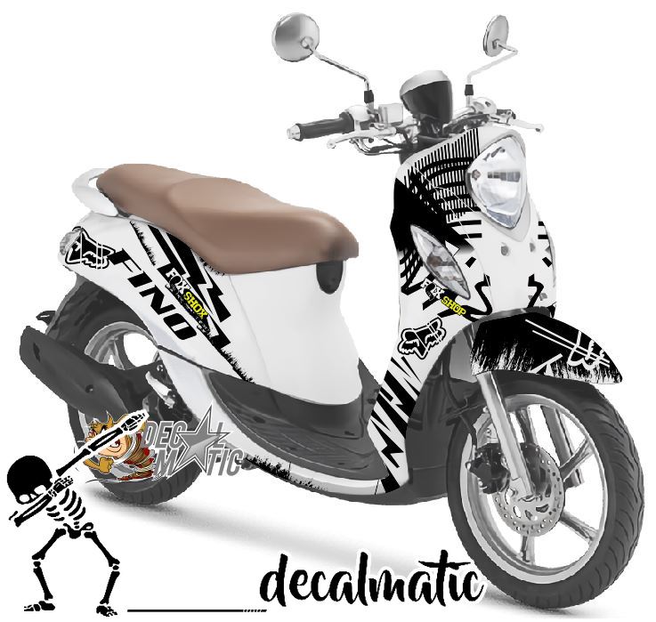 Stiker Dekal Sticker Full Body Decal Motor Yamaha Fino Grande Fi