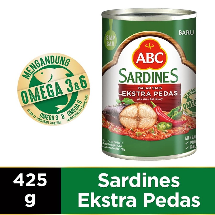 Sarden Saus Tomat Abc Sardines In Tomato Sauce Gr Lazada Indonesia