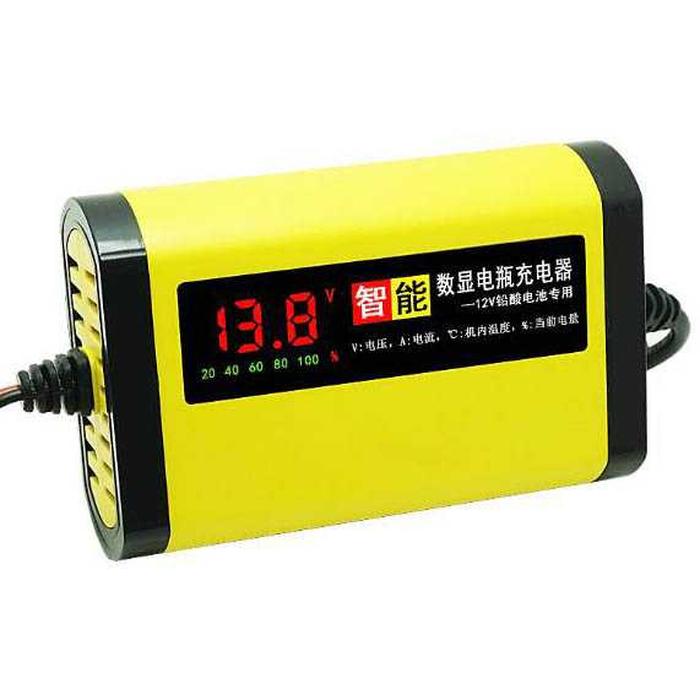 Alat Cas AkiAccu XHR 122 Charger Baterai Aki Mobil Motor UD 12V 2A LCD Display