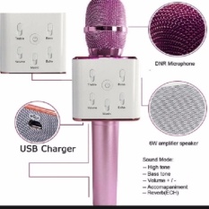 Tuxun Wireless Microphone Pocket Party KTV Sing karaoke OK Wireless Bluetooth Q7 Microphone With Speaker For IPhone Android Smartphone