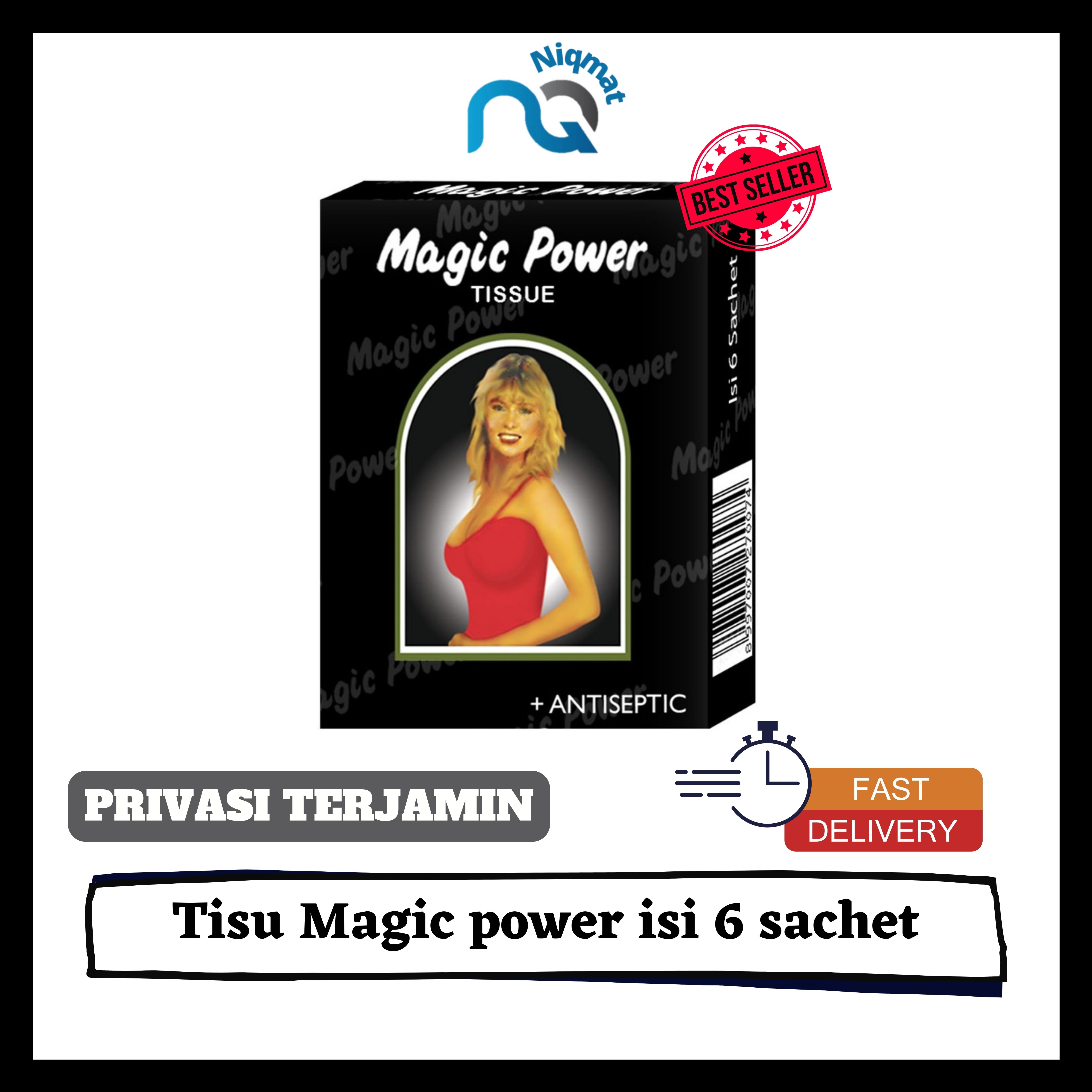 Tissue Magic Power Tisu Power Magic Classic Kotak Isi Sachet