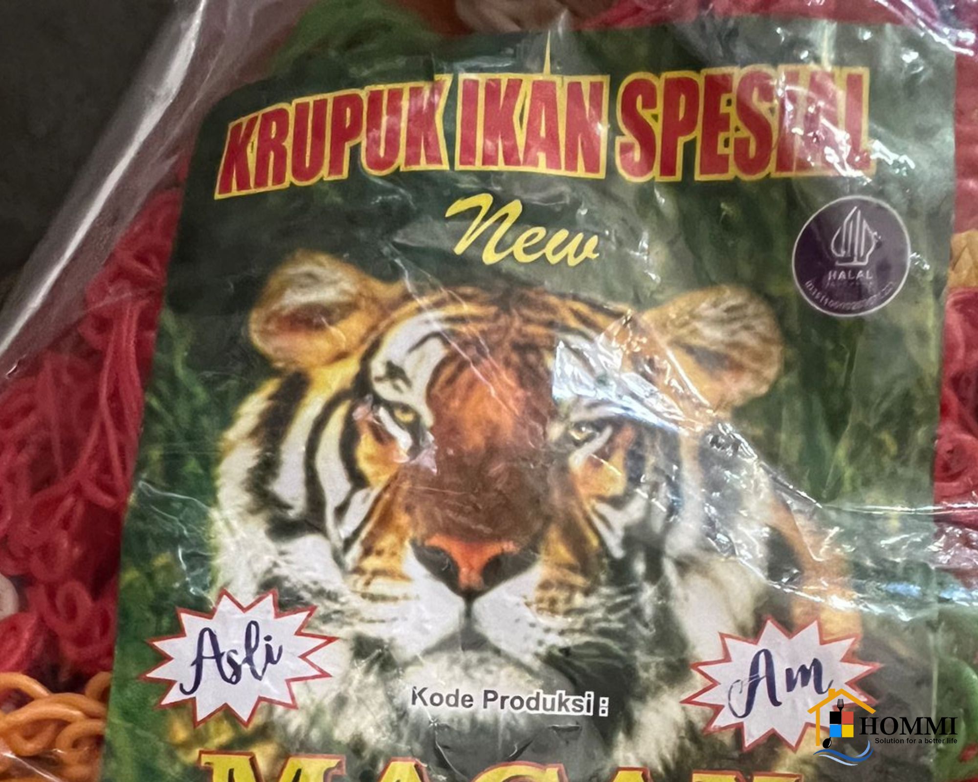 Kerupuk Ikan Warna Mentah Bentuk Mawar Macan Bal Kg Lazada Indonesia