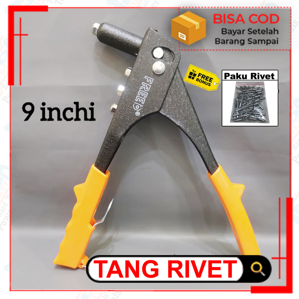 Tang Jepit Riveter Gun Rivet Manual Penjepit Steples Kuat Dan Tajam