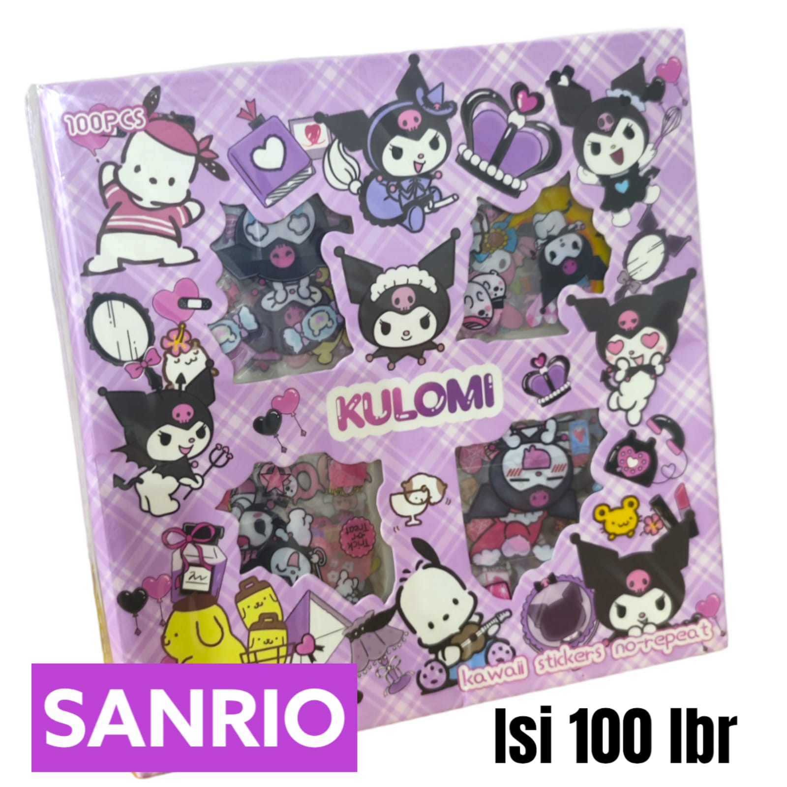 STIKER SANRIO COLLABORATION MELODY LOTSO SANRIO KURUMI SENMU ISI 100