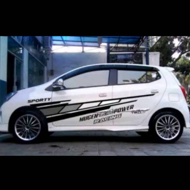 Promo Sticker Mobil Sticker Body Mobil Daihatsu Ayla Sticker Mugen