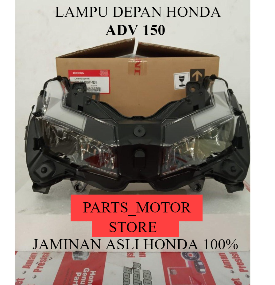 REFLEKTOR ADV 150 LAMPU DEPAN HONDA ADV 150 33100 K0W N01 ORI ASLI