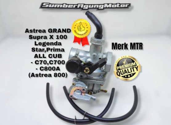 KARBU KARBURATOR ASTREA GRAND PRIMA STAR LEGENDA ALL CUB SUPRA 100 MTR