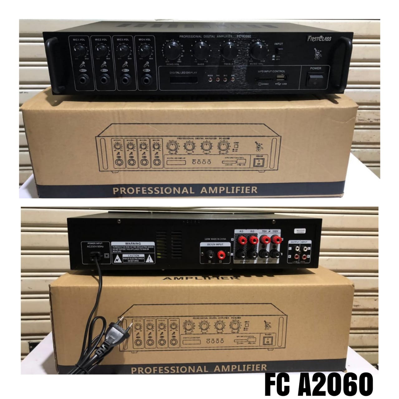 Power Amplifier Firstclass Fc A Bluetooth Original Lazada Indonesia