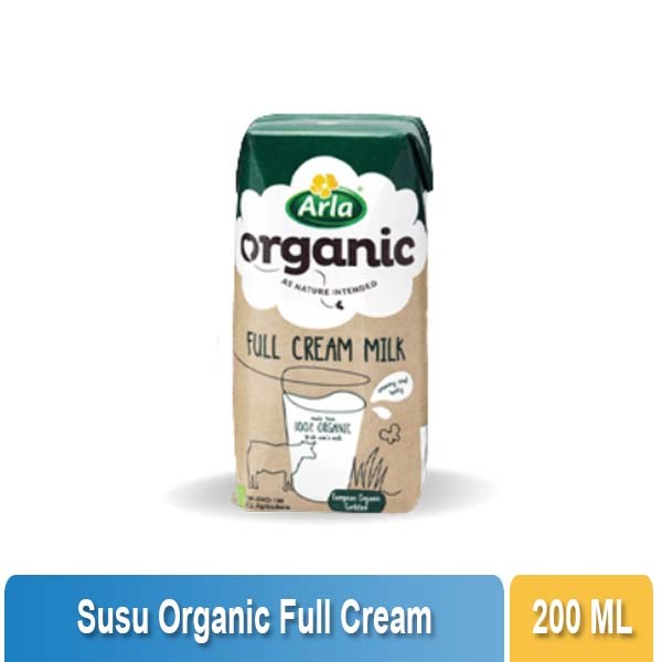 ARLA Organic Full Cream Milk 200ML Susu UHT Organik Lazada Indonesia