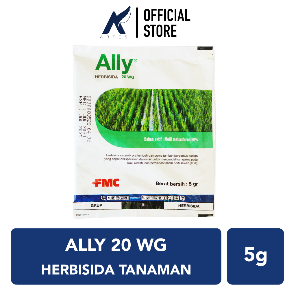 ALLY 20 WG Herbisida Obat Racun Pembasmi Rumput Liar Gulma Ilalang