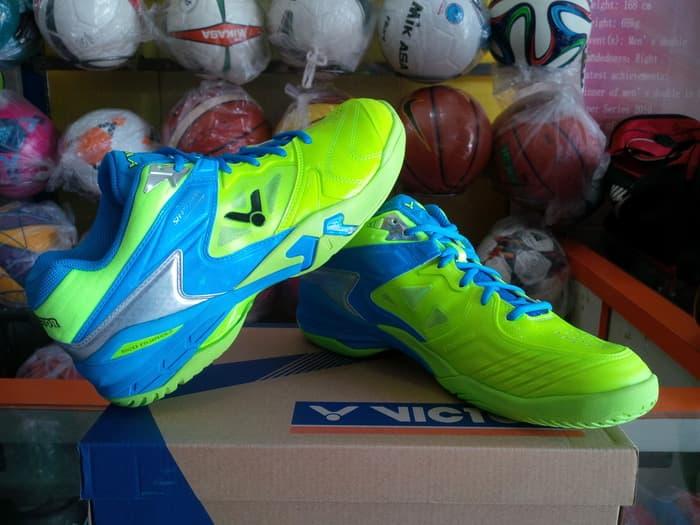 SPECIAL!!! Sepatu VICTOR SH P 9200M GF ( SHP 9200MGF ) GREEN/BLUE
