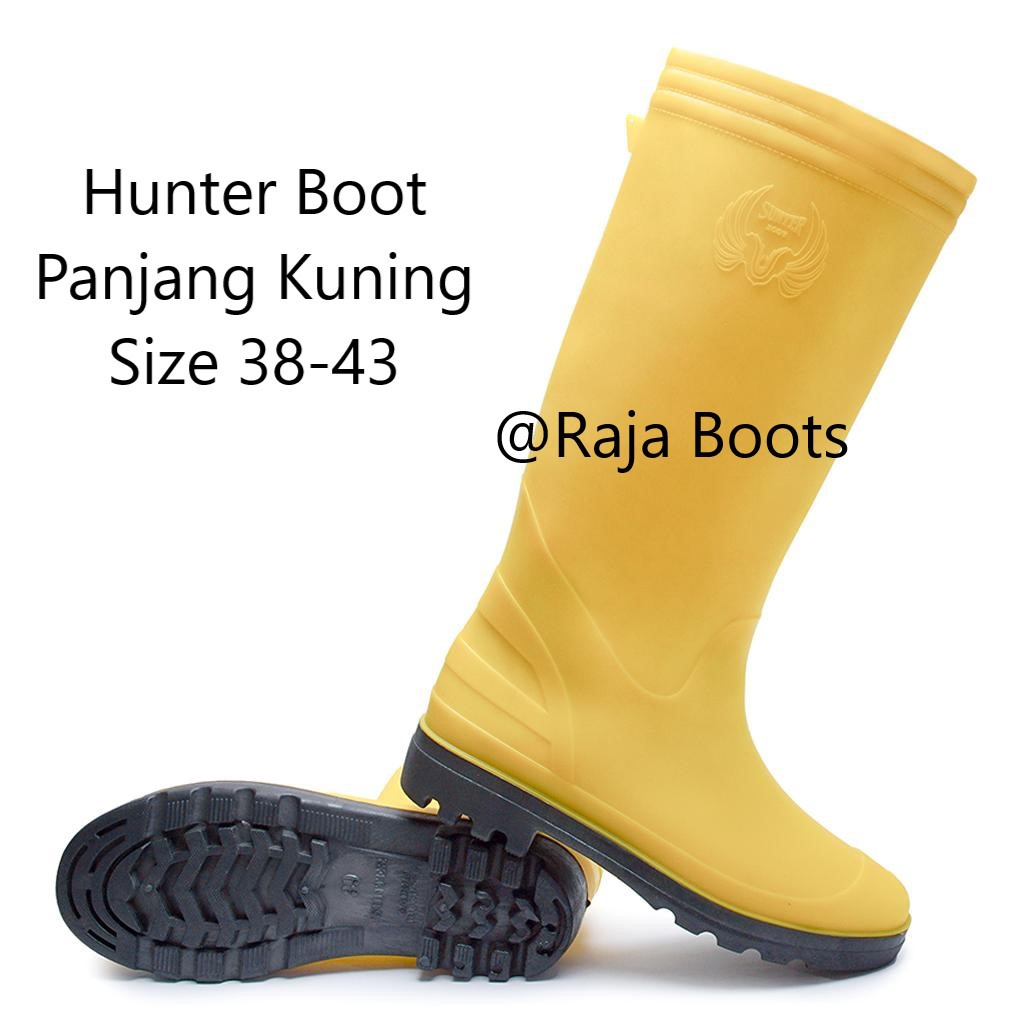 Sepatu Boot Hunter Termurah Panjang Kuning Lazada Indonesia