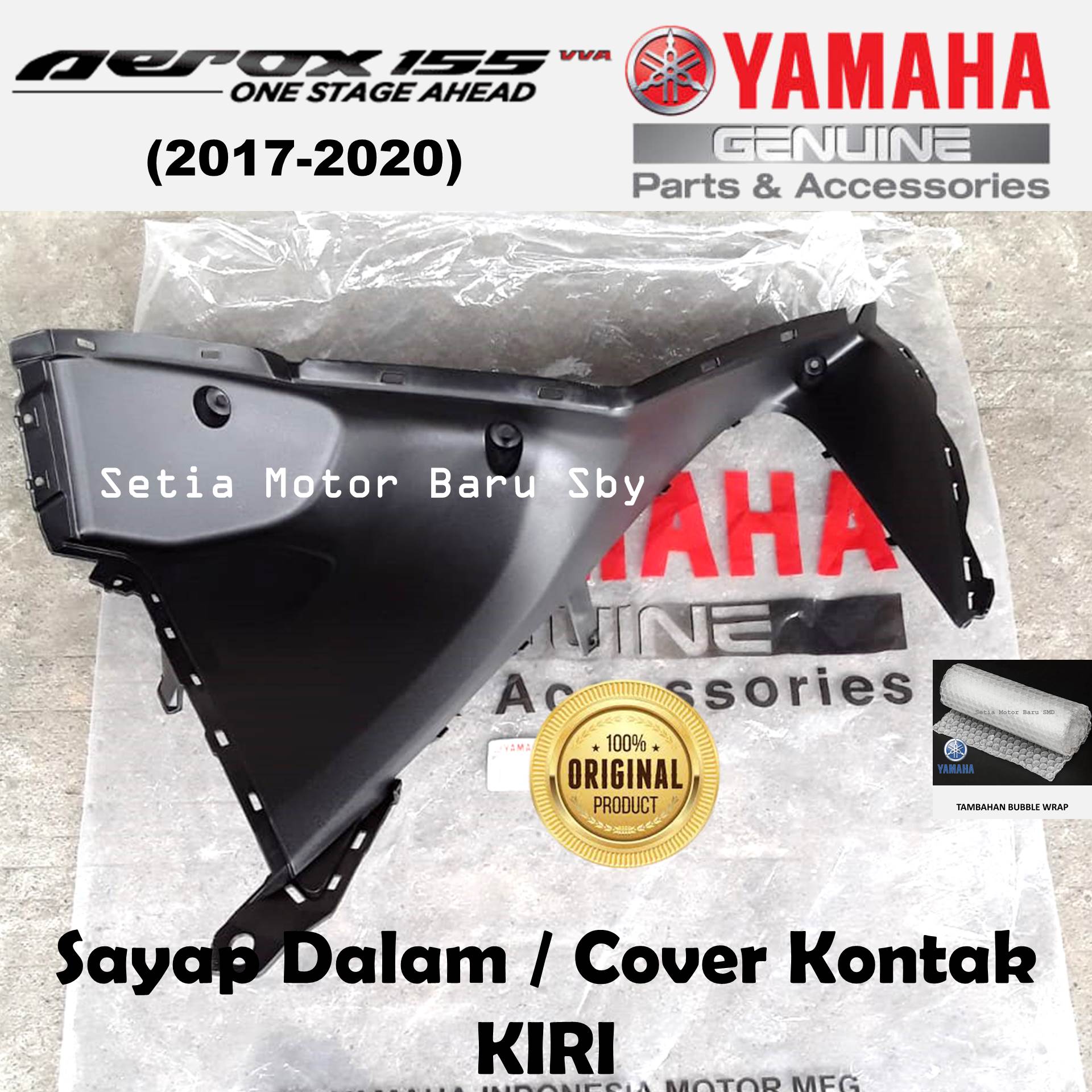 Legshield Leksil Cover Kontak Kunci Dalam Kiri Aerox Old Asli