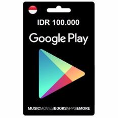 Google Play Gift Card - IDR 100.000 - Digital Code