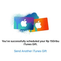 iTunes Gift Card Indonesia Rp. 150.000