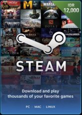 Valve Steam Wallet ID 12000 - Digital Code