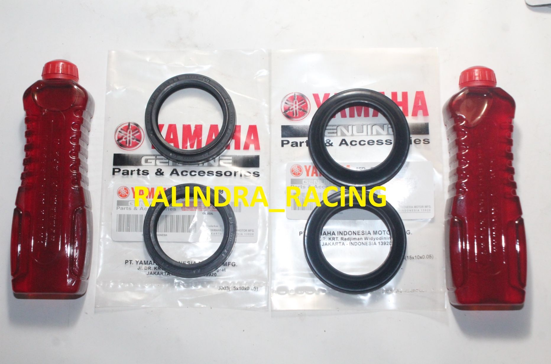 Paket Seal Shock Seal Abu Debu Dan Oli Yamaha Byson Lazada Indonesia