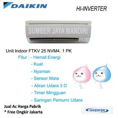 Ac Daikin Split FTKV25NVM 1 PK (HIGH INVERTER) - Putih