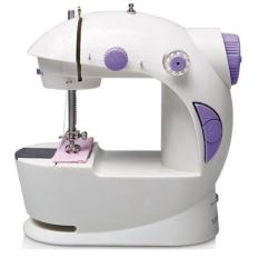 GOGO Grosir - Mini Electric Portable Adaptor Pedal Sewing Machine Mesin Jahit Kecil Listrik Otomatis