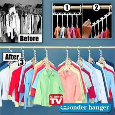 Magic Hanger / Wonder Hanger / Hanger Ajaib gantungan baju ajaib