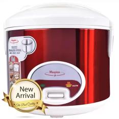Maspion Magic Com,Rice Cooker,Penanak Nasi 1.8 Liter 395 Watt Merah(Garansi Resmi Maspion) – MRJ208MS