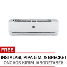 SHARP - AC - Split - 0.75 PK - Plasmacluster Generator HD - Powerfull JetStream - Coanda Gentle Cool Air - Putih - AH-AP7SHL