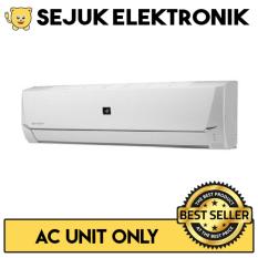 Sharp AC Split AH-AP12SHL 1 1/2 PK Low Watt Plasma Deluxe - Putih Khusus JAKARTA