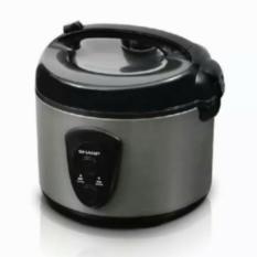 Sharp Rice Cooker KS-N18MG-SL (Silver), Cap.1.8 Liter 3in1, 400 Watt