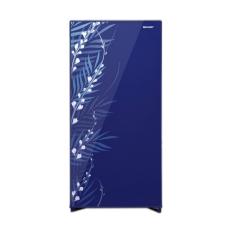 Sharp SJX-165MG-FB Kulkas 1 Pintu 138L Motif Baru Bunga