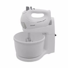 Sharp Standing Mixer 250 Watt - EM-S53-WH - Putih - Khusus JABODETABEK
