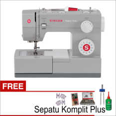Singer HD 4423 + Gratis Sepatu Komplit Plus Gunting Jarum Biasa Jarum Ganda Spul dan Oli